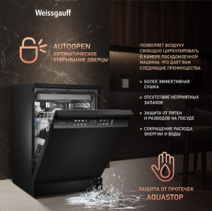    -   Weissgauff DW 6138 Touch Inverter Autoopen Black