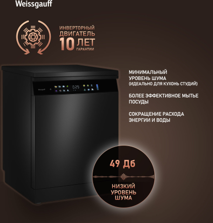    -   Weissgauff DW 6138 Touch Inverter Autoopen Black