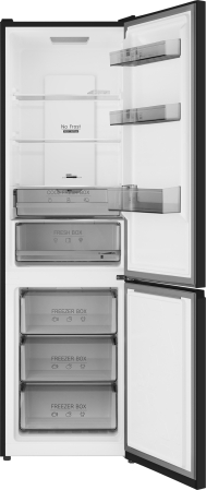     Weissgauff WRK 2000 Total NoFrost Inverter Black Inox