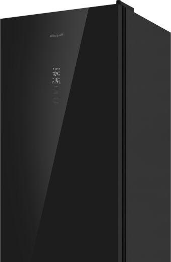 ��������������� ����������� � ���������� Weissgauff WRK 185 Total NoFrost Inverter Black Glass