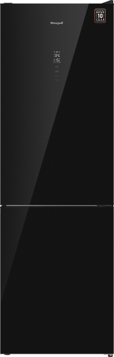 ��������������� ����������� � ���������� Weissgauff WRK 185 Total NoFrost Inverter Black Glass