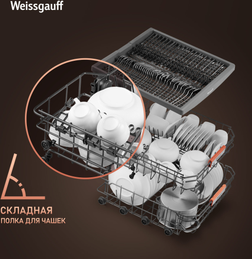 ������������� ������ � ����-����������� Weissgauff DW 6038 Autoopen