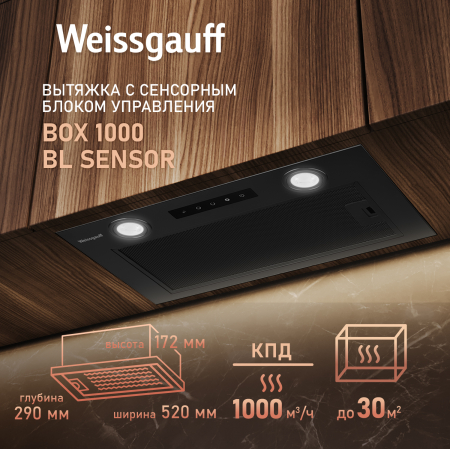    Weissgauff Box 1000 BL Sensor