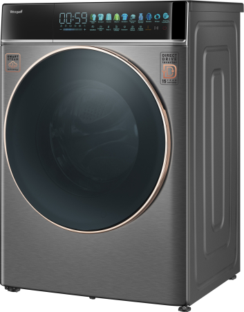 C    , , ,    Weissgauff WM 58411 Direct Drive Inverter Premium Steam Grey