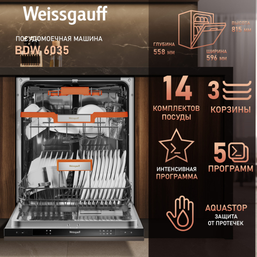 ������������ ������������� ������ Weissgauff BDW 6035