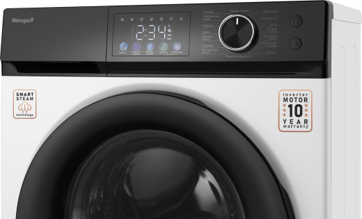 C��������� ������ � ���������� � ����� Weissgauff WM 45127 Inverter Steam Color Touch