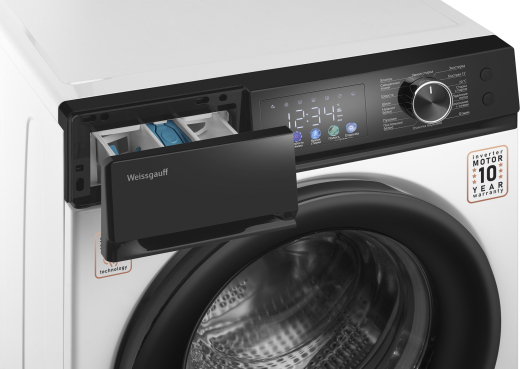 C��������� ������ � ���������� � ����� Weissgauff WM 45127 Inverter Steam Color Touch