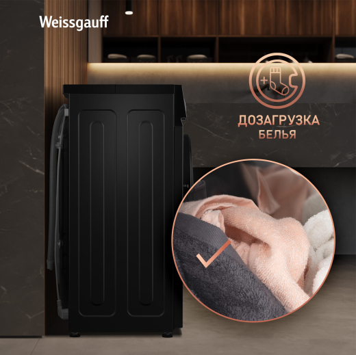 C��������� ������ � ���������� � ����� Weissgauff WM 47147 DC Inverter Steam Black