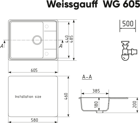  Weissgauff WG 60507 Deep Black 