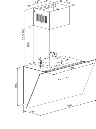   Weissgauff Zibal 60 BL Sensor