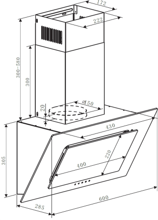   Weissgauff Zaurak 60 PB BL