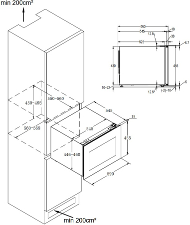 ������������ ������ ����������� Weissgauff WWCI-28 DB