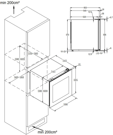 ������������ ������ ����������� Weissgauff WWCI-36 DB Dual Zone