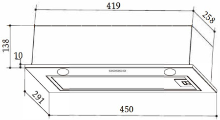 �������� ������������ ������� Weissgauff BOX 452 White