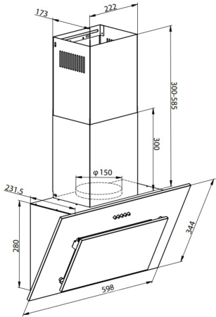   Weissgauff Yota 600 PB BL