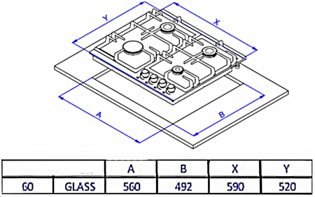  Weissgauff HG 631 BGV