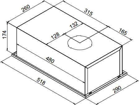   Weissgauff Box 1000 BL Sensor