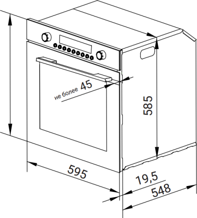 ������� ���� Weissgauff EOM 859 Color Loop Black Matt