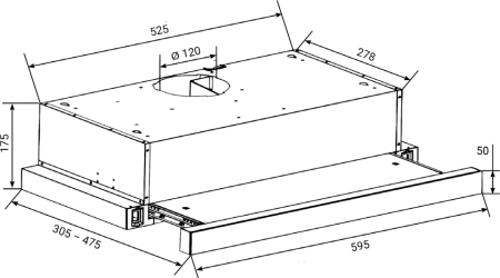 �������� ������������ ������� Weissgauff TEL 600 2M Touch White Glass