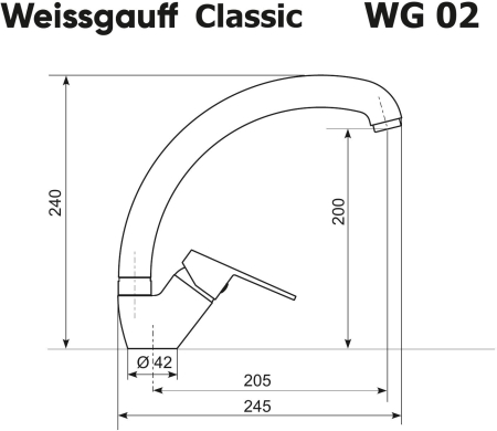  Weissgauff WG 0204 Classic Black