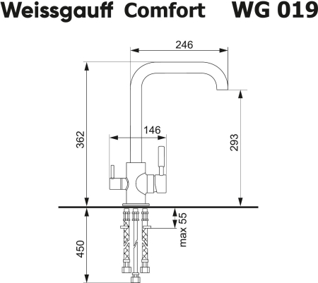  Weissgauff WG 019308 Comfort Onyx