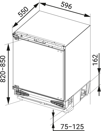 ������������ ����������� � ���������� Weissgauff WFI-85 Inverter NoFrost