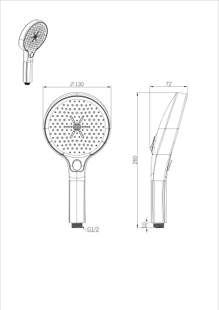 ������ ��� Weissgauff WHS-010 Chrome