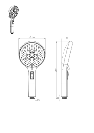 ������ ��� Weissgauff WHS-015 Chrome 