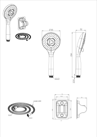 ������� ����� Weissgauff WSK-003 Chrome