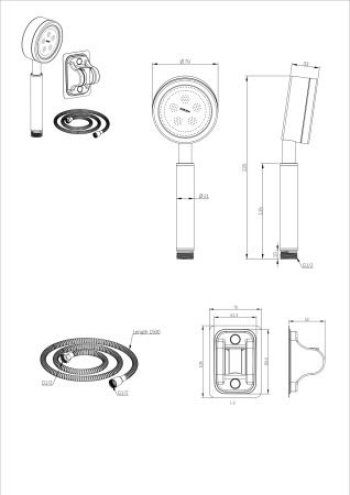 ������� ����� Weissgauff WSK-005 Chrome