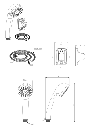������� ����� Weissgauff WSK-006 Chrome