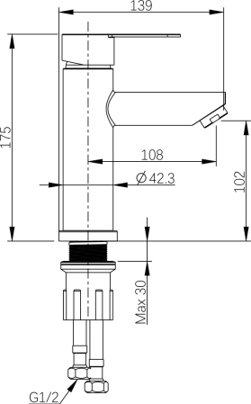 ��������� ��� �������� Weissgauff WBF-11 Black