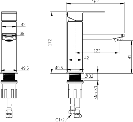 ��������� ��� �������� Weissgauff WBF-14 Inox