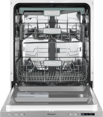 Посудомоечная машина с лучом на полу Weissgauff BDW 6043 D