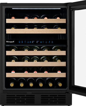   Weissgauff WWC-46 Bottle Premium NoFrost Dual Zone