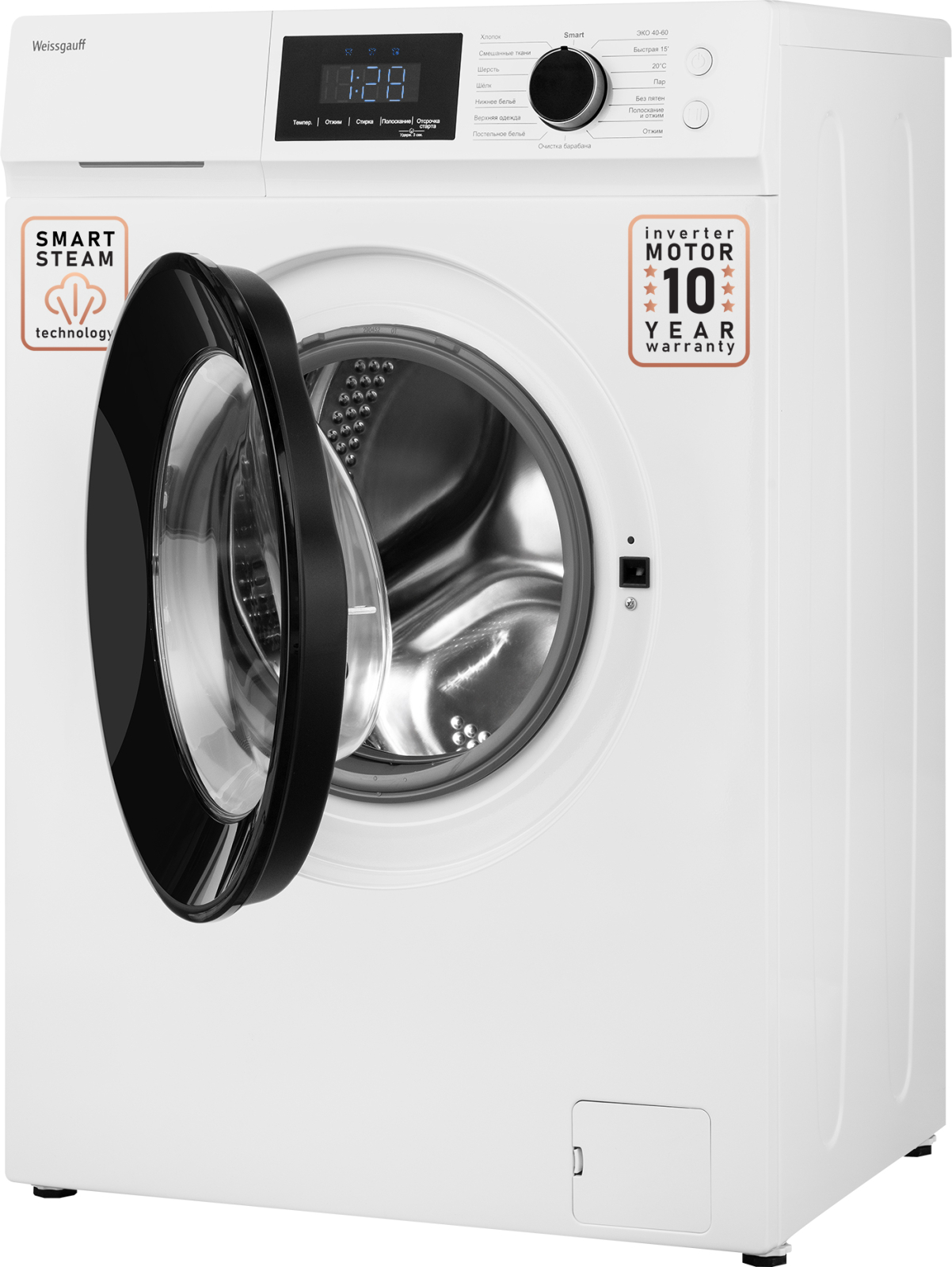 Weissgauff wm 4627 touch inverter steam