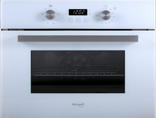 

Встраиваемый компактный духовой шкаф Weissgauff OE 458 WH