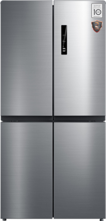 Отдельностоящий холодильник с инвертором Weissgauff WCD 450 NFX Inverter