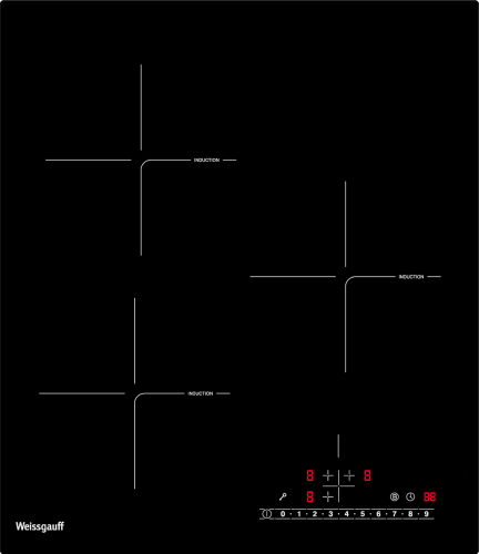

Варочная панель Weissgauff HI 431 BSC
