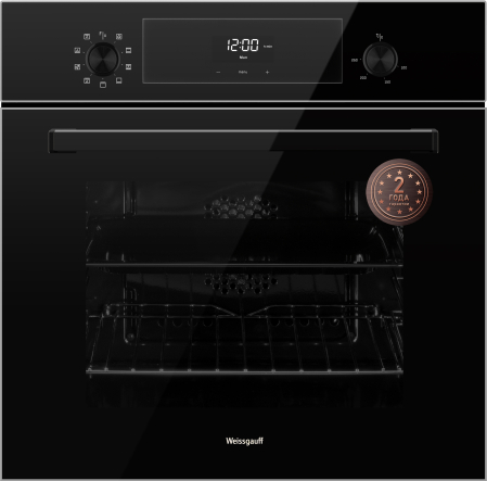 Духовой шкаф Weissgauff EOV 306 SВ Black Еdition 