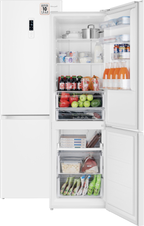 Отдельностоящий холодильник с инвертором Weissgauff WRK 2000 Total NoFrost Inverter White