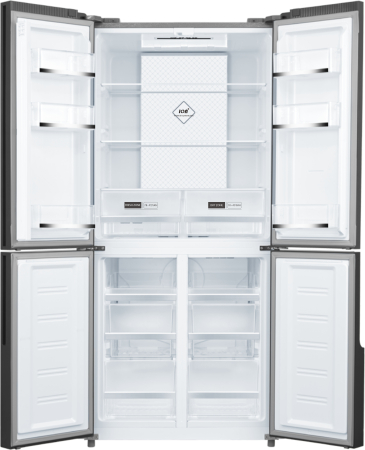 Отдельностоящий холодильник с инвертором Weissgauff WCD 450 XB NoFrost Inverter