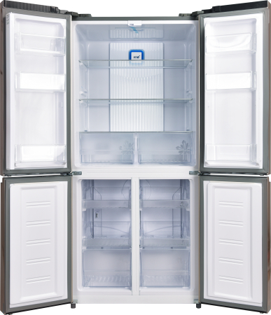 Отдельностоящий холодильник с инвертором Weissgauff WCD 470 BG NoFrost Inverter