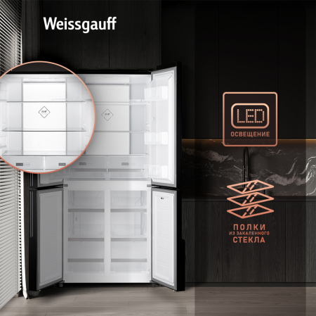     Weissgauff WCD 450 BG NoFrost Inverter