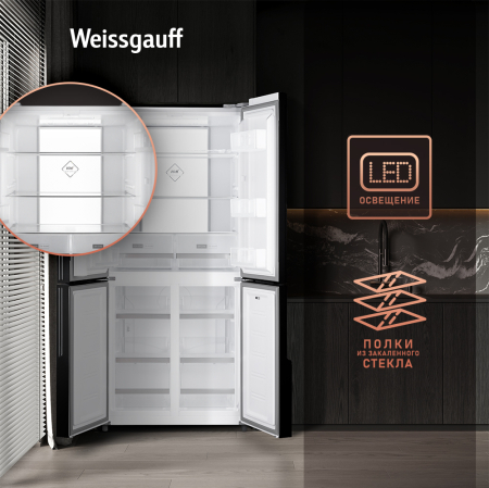     Weissgauff WCD 450 WG NoFrost Inverter