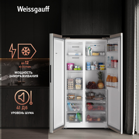     Weissgauff WSBS 600 Be NoFrost Inverter