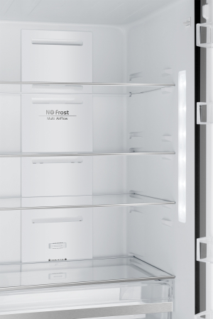     Weissgauff WRK 2000 D Full NoFrost Inverter Black Glass