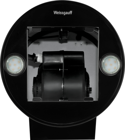 Вытяжка цилиндрическая пристенная Weissgauff TUBUS 90 Black Edition