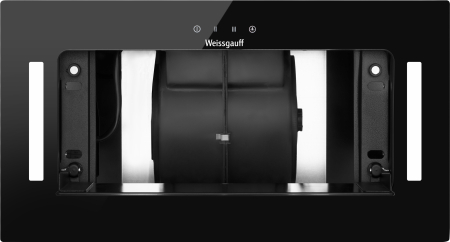 Кухонная встраиваемая вытяжка Weissgauff Intense 600 Touch Black Glass