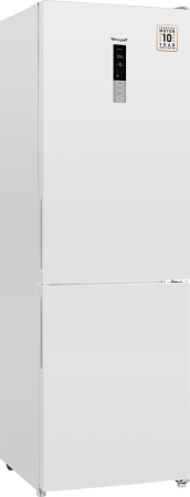 Отдельностоящий холодильник с инвертором Weissgauff WRK 1850 D Full NoFrost Inverter White